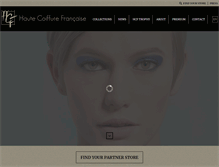 Tablet Screenshot of haute-coiffure.com